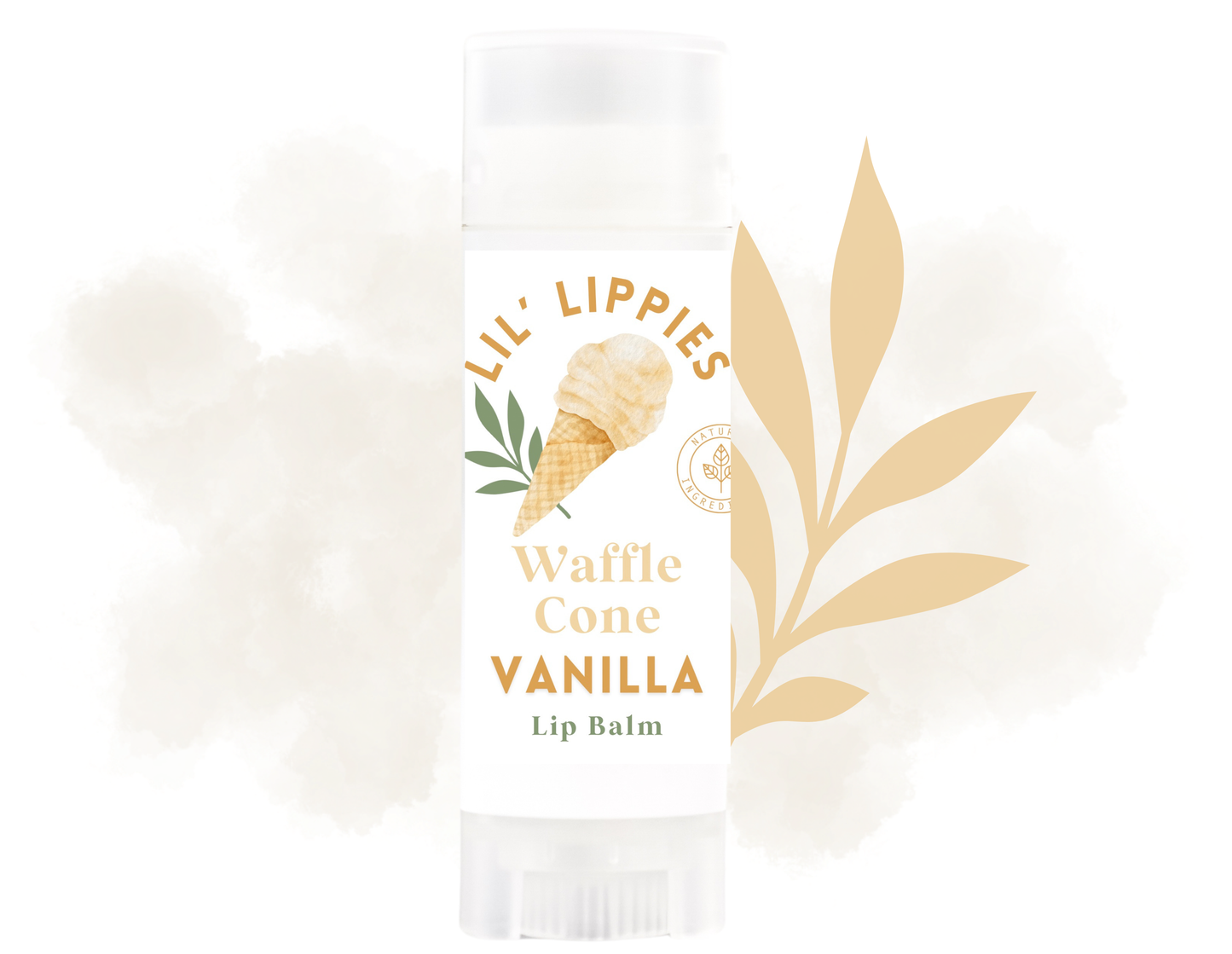 Waffle Cone Vanilla Lip Balm - Lil' Lippies Kids