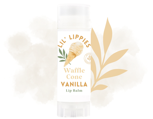 Waffle Cone Vanilla Lip Balm - Lil' Lippies Kids