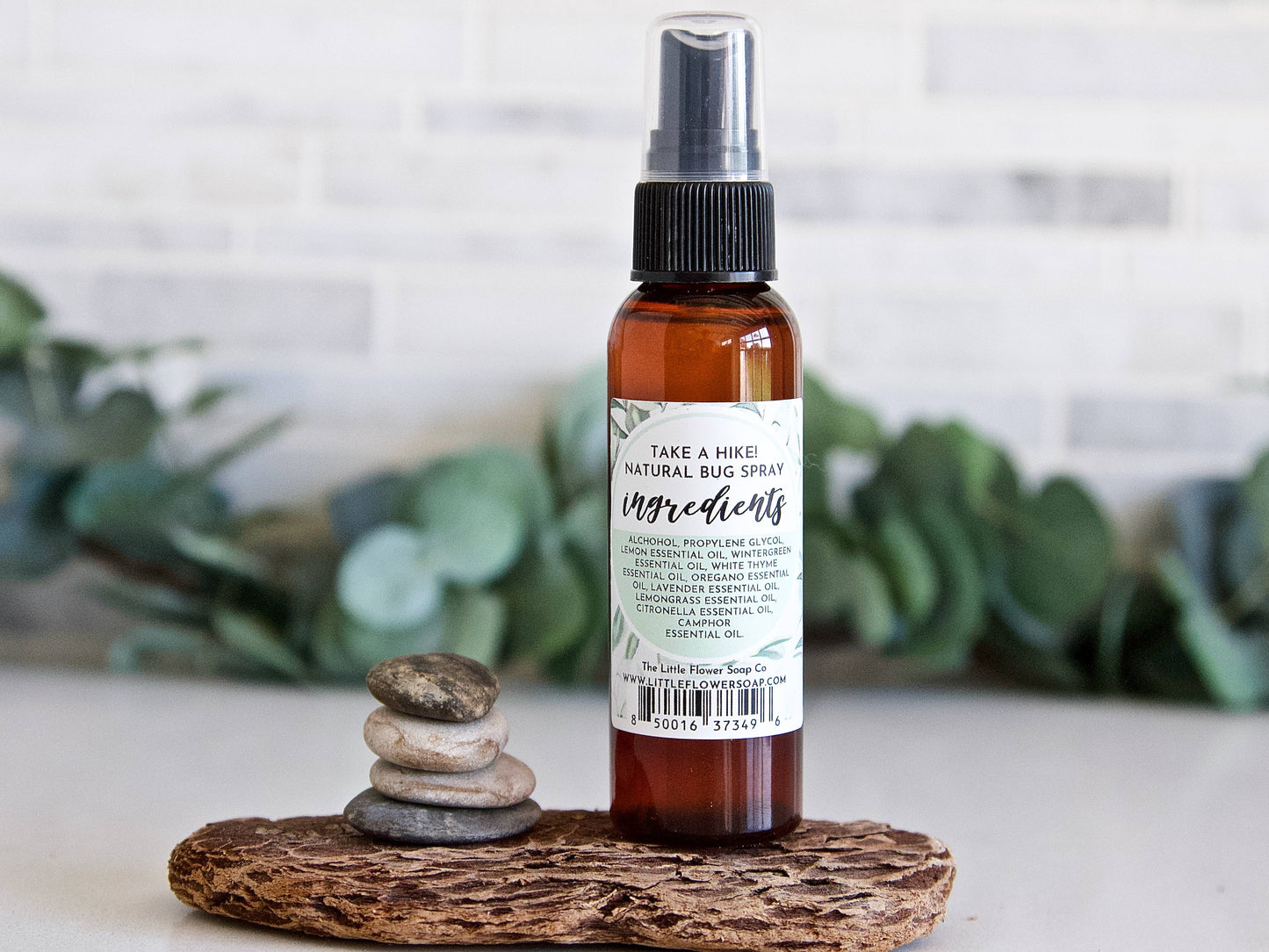 Natural Bug Spray - Hiking & Travel size