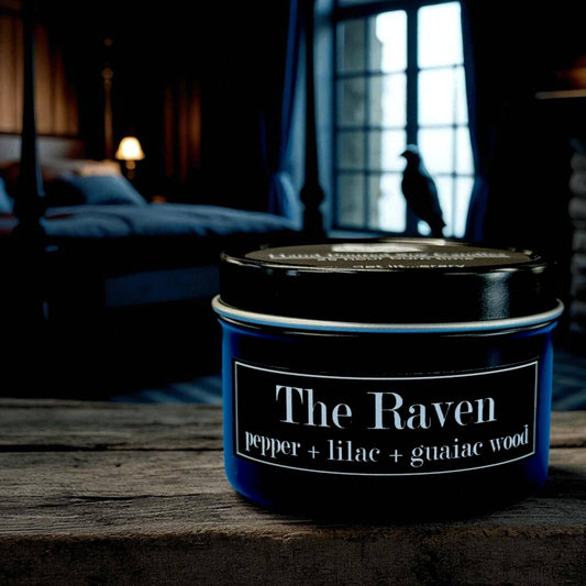 *New Scent* The Raven 4oz Pepper + Lilac + Guaiac Wood