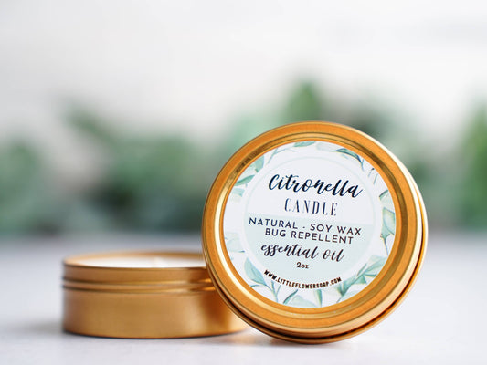 Citronella Travel Tin Candle