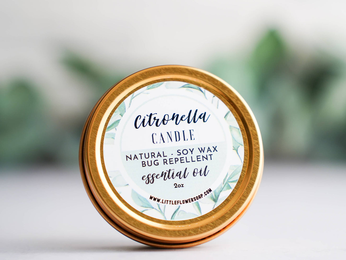 Citronella Travel Tin Candle