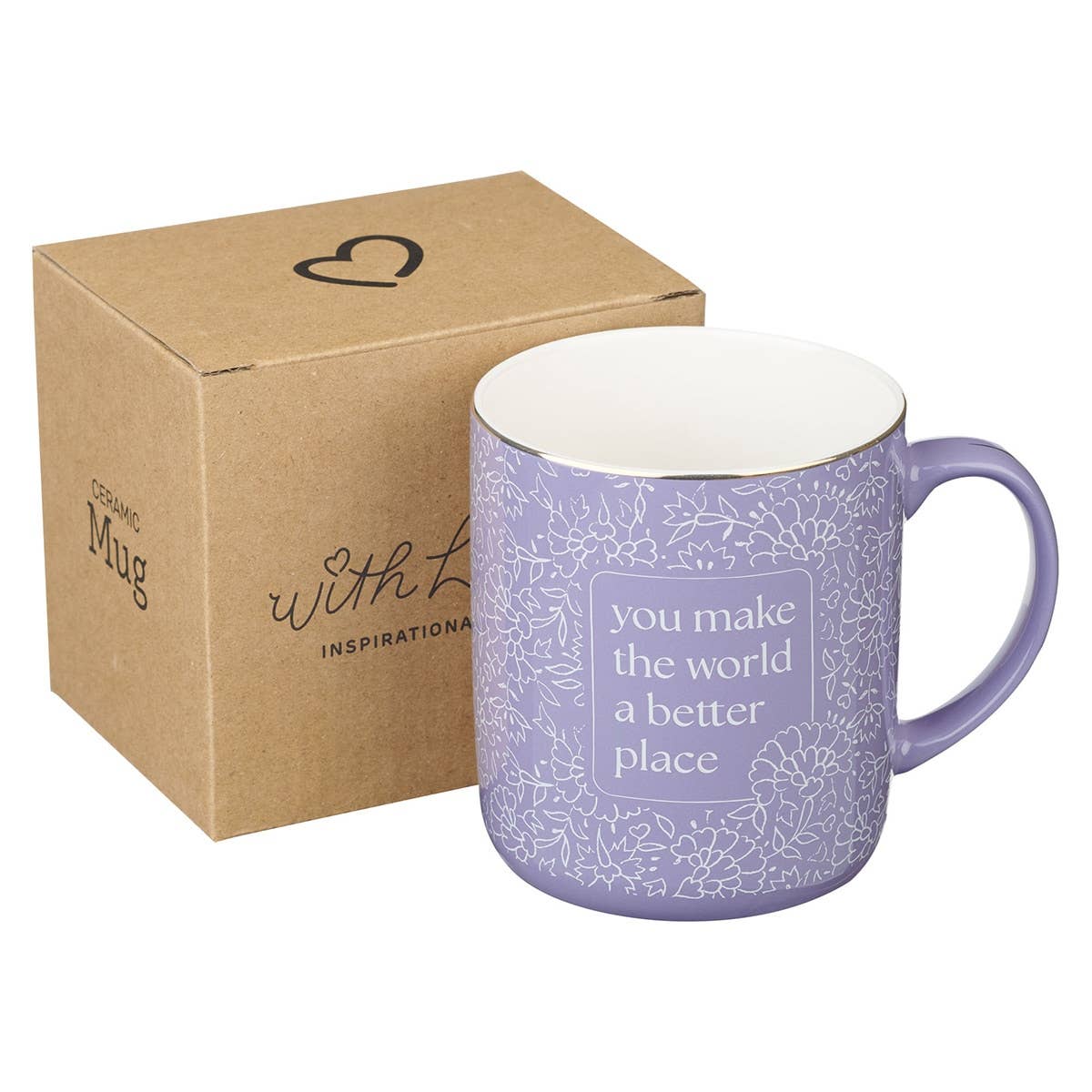 Mug Purple You Make the World A Better Place