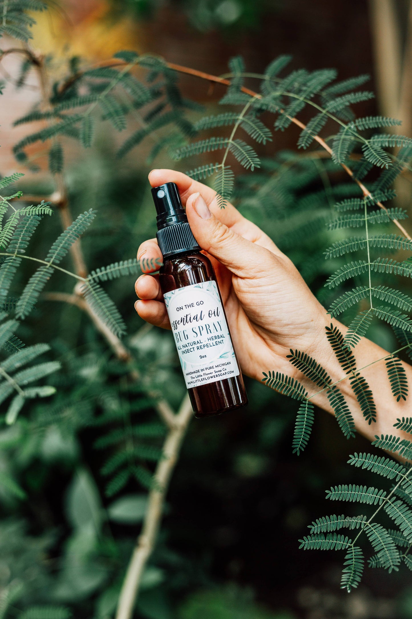 Natural Bug Spray - Hiking & Travel size