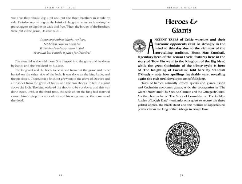 Irish Fairy Tales (World's Greatest Myths and Legends)