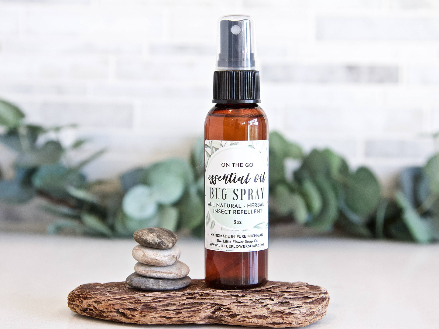 Natural Bug Spray - Hiking & Travel size