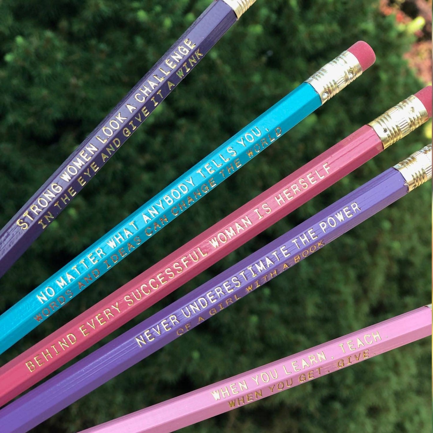 Strong Women Pencil Set